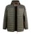D555 Northfield Chaqueta hybrid softshell con capucha caqui - Chaquetas - Chaquetas Tallas Grandes 2XL-8XL