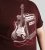D555 Barnsley Guitar and Amp Crew Neck T-Shirt Burgundy - Camisetas - Camisetas - 2XL-14XL