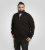 D555 Russel Fleece Sweatshirt with Chest Embroidery Black - Sudaderas - Sudaderas 2XL-12XL