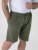 D555 Mitchell 1 Pantalones Cortos Stretch con Cintura Elástica Caqui - Pantalones y cortos de chándal - Pantalones y Pantalones cortos de chándal - 2XL-12XL