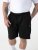 D555 Robinson 1 Pantalones Cortos Cargo de Felpa con Cintura Elástica Negros - Pantalones y cortos de chándal - Pantalones y Pantalones cortos de chándal - 2XL-12XL