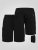 D555 Robinson 1 Pantalones Cortos Cargo de Felpa con Cintura Elástica Negros - Pantalones y cortos de chándal - Pantalones y Pantalones cortos de chándal - 2XL-12XL