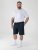 D555 Mitchell 2 Pantalones Cortos Stretch con Cintura Elástica Azul Marino - Pantalones y cortos de chándal - Pantalones y Pantalones cortos de chándal - 2XL-12XL