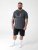 D555 Craig Gorilla Biker Camiseta con Estampado Gris Oscuro - Camisetas - Camisetas - 2XL-14XL