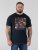 D555 Otto Official Pink Floyd 50th Anniversary Camiseta con Estampado Azul Marino - Camisetas - Camisetas - 2XL-14XL