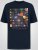 D555 Otto Official Pink Floyd 50th Anniversary Camiseta con Estampado Azul Marino - Camisetas - Camisetas - 2XL-14XL