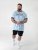 D555 Shoreham AO Camiseta con Estampado Venice Beach Azul - Camisetas - Camisetas - 2XL-14XL