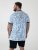 D555 Shoreham AO Camiseta con Estampado Venice Beach Azul - Camisetas - Camisetas - 2XL-14XL