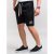 D555 Harvey Fleece Shorts Black - Pantalones y cortos de chándal - Pantalones y Pantalones cortos de chándal - 2XL-12XL