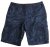 D555 Panther Hawaiian Leaf Ao Print Stretch Chino Shorts - Pantalones cortos - Pantalones cortos W40-W60