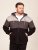 D555 Fitzgerald Zip Through Hoody With Cut & Sew Panels Negro - Sudaderas - Sudaderas 2XL-12XL