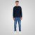 Double Outfitters MTOP-1141 Sudadera Azul marino - Sudaderas - Sudaderas 2XL-12XL