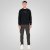 Double Outfitters MTOP-1151 Sudadera Negro - Sudaderas - Sudaderas 2XL-12XL