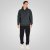 Double Outfitters MTOP-1160 Sudadera con capucha y cremallera Verde oscuro - Sudaderas - Sudaderas 2XL-12XL