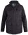 D555 Fargo Five Pocket Jacket With Ribbed Neck and Inner Quilting Black - Chaquetas - Chaquetas Tallas Grandes 2XL-8XL