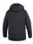 D555 Lonsdale Parka Style Jacket With Embroidery Patch On Sleeve Black - Chaquetas - Chaquetas Tallas Grandes 2XL-8XL