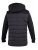 D555 Hampshire Hooded Quilted Jacket Black - Chaquetas - Chaquetas Tallas Grandes 2XL-8XL