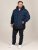 D555 Hank Ripstop Contrast Panelled Padded Hooded Jacket Azul marino - Chaquetas - Chaquetas Tallas Grandes 2XL-8XL