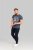 D555 Brandon Sweatpants with Tapered leg Navy - Pantalones y cortos de chándal - Pantalones y Pantalones cortos de chándal - 2XL-12XL
