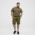 North Latitude 51133 bermudas cargo verde militar - Pantalones cortos - Pantalones cortos W40-W60