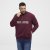 North Latitude Half Zip Sudadera Burdeos - Sudaderas - Sudaderas 2XL-12XL