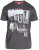 D555 Wesley New York Crew Neck T-Shirt Charcoal - Camisetas - Camisetas - 2XL-14XL