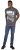 D555 Wesley New York Crew Neck T-Shirt Charcoal - Camisetas - Camisetas - 2XL-14XL