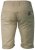 D555 PANAMA Chino Short With Side Elasticated Waist Khaki - Pantalones cortos - Pantalones cortos W40-W60