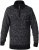 D555 REMINGTON Sweater With Woven Zipper Chest Pocket Black/Charcoal - Sudaderas - Sudaderas 2XL-12XL