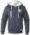D555 Hulk Fur Lined Zipper Hood Navy - Sudaderas - Sudaderas 2XL-12XL