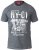 D555 Lorne T-shirt Grey Twist - Camisetas - Camisetas - 2XL-14XL