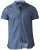 D555 Limburg Short Sleeve Shirt Blue - Camisas - Camisas 2XL-10XL