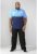 D555 Ernest Polo Blue & Navy - Polos - Polos 2XL-8XL