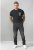 D555 Emerson T-shirt Black & Charcoal - Camisetas - Camisetas - 2XL-14XL