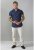 D555 Norman Short Sleeve Oxford Shirt Navy - Camisas - Camisas 2XL-10XL
