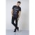 D555 Phillip T-shirt Black - Camisetas - Camisetas - 2XL-14XL