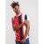 D555 Bancroft T-shirt Red/Navy - Camisetas - Camisetas - 2XL-14XL