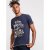 D555 Slater T-shirt Navy - Camisetas - Camisetas - 2XL-14XL