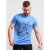 D555 Monty T-shirt Blue - Camisetas - Camisetas - 2XL-14XL