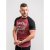 D555 Evans T-shirt Burgundy - Camisetas - Camisetas - 2XL-14XL