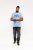 D555 Hobart LA Printed T-Shirt Blue - Camisetas - Camisetas - 2XL-14XL