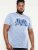 D555 Hobart LA Printed T-Shirt Blue - Camisetas - Camisetas - 2XL-14XL