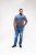 D555 Anson Originals Printed T-shirt Denim Marl - Camisetas - Camisetas - 2XL-14XL