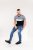 D555 Vista Couture Cut And Sew Curved Hem T-Shirt - Camisetas - Camisetas - 2XL-14XL