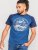 D555 Porter Raglan Sleeve Printed T-Shirt Blue - Camisetas - Camisetas - 2XL-14XL