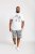 D555 Trafford Bike Photo Printed T-Shirt White - Camisetas - Camisetas - 2XL-14XL