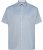 North Latitude 61116 Camisa Piqué Jaspeada de Manga Corta Azul - Polos - Polos 2XL-8XL