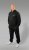 20 Nodi Mistral Tracksuit in Combed Fleece Cotton Black - Chándales - Chándales Tallas Grandes Hombre