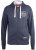 D555 Orchid Chest Printed Zip Through Hoody Denim Blue - Sudaderas - Sudaderas 2XL-12XL