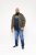 D555 Antonio Camo Printed Zip Through Hoody - Sudaderas - Sudaderas 2XL-12XL